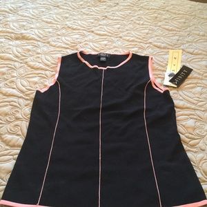 Rayon mix tank top 1X